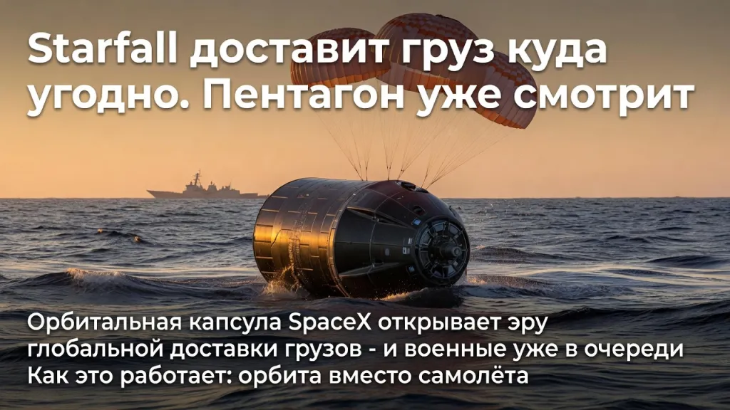 Starfall доставит груз куда угодно. Пентагон уже смотрит